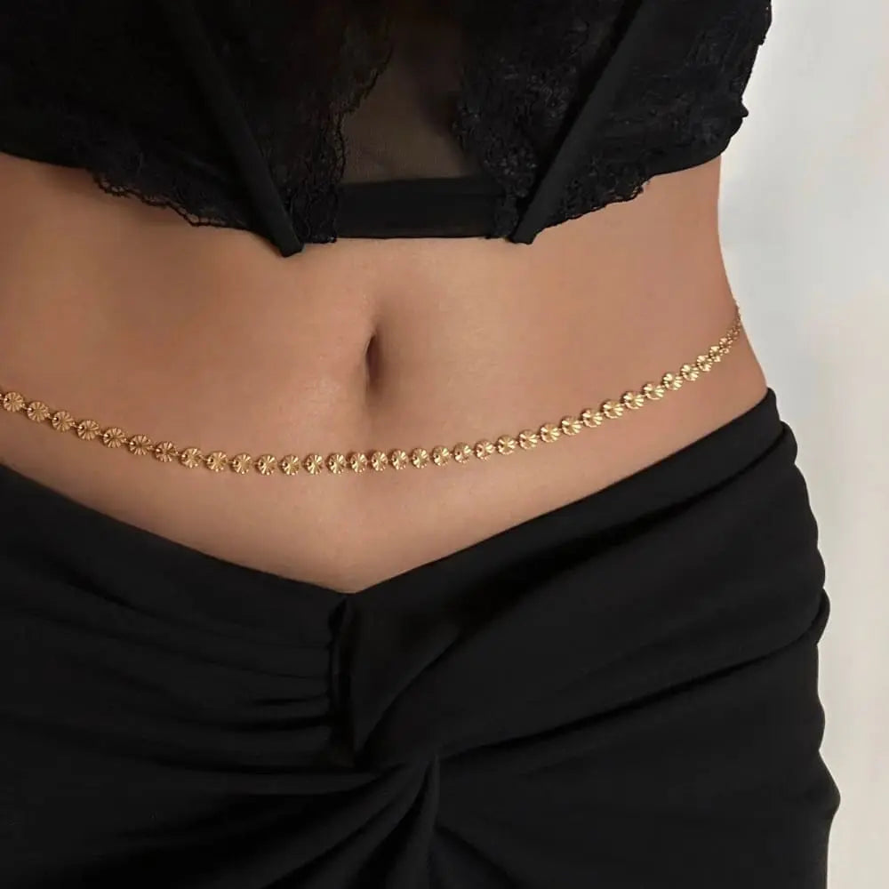 Rebecca body jewellery | 18 carat gold plated